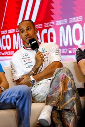 44 Lewis Hamilton GBR, Mercedes AMG Petronas F1 Team , F1 Grand Prix of Monaco at Circuit de Monaco on May 25, 2023 in Monte Carlo, Monaco Photo by HOCH ZWEI Monte Carlo Monaco