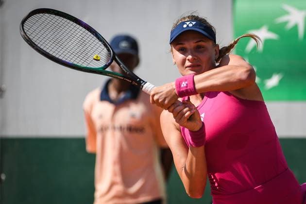 May 25, 2023, Paris, France, France: Dayana YASTREMSKA of Ukraine during the fourth qualifying day of Roland-Garros 2023, French Open 2023, Grand Slam tennis tournament at the Roland-Garros Stadium on May 25, 2023 in Paris, France. Paris France - ZUMAm308 20230525_zsp_m308_018 Copyright: xMatthieuxMirvillex