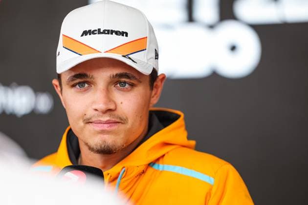 press conference, PK, Pressekonferenz NORRIS Lando (gbr), McLaren F1 Team MCL60, portrait, during the Formula 1 Grand Prix de Monaco 2023, 6th round of the 2023 Formula One World Championship, WM, Weltmeisterschaft from May 26 to 28, 2023 on the Circuit de Monaco, in Monaco - F1 - MONACO GRAND PRIX 2023 DPPI Panoramic 20230525_G0OD0274