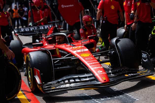 Ferrari SF 23, F1 Grand Prix of Monaco at Circuit de Monaco on May 25, 2023 in Monte Carlo, Monaco Photo by HOCH ZWEI Monte Carlo Monaco