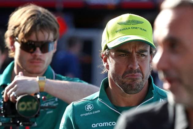Formula 1 Grand Prix Monaco 2023 25 05 2023, Circuit de Monaco, Monte Carlo, Formula 1 Grand Prix Monaco 2023 ,in the picture Fernando Alonso ESP , Aston Martin Aramco Cognizant Formula One Team nordphotoxGmbHx xBratic nph00250