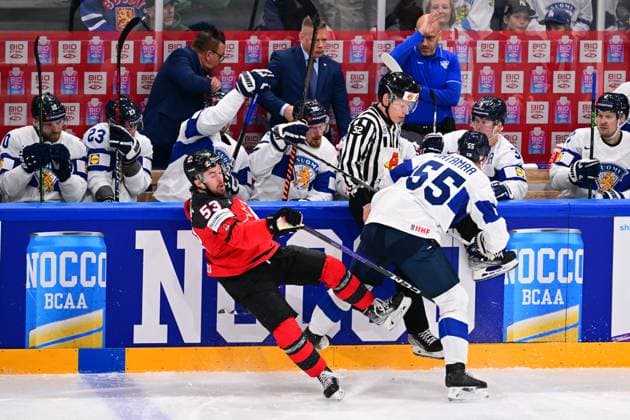 Ice hockey, World Cup, Canada - Finland