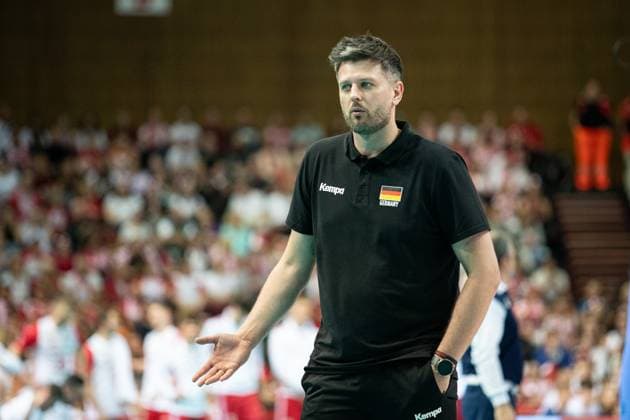 Poland - Germany 25.05.2023 Katowice, Poland, men s volleyball, friendly game ( match ) Poland - Germany; image shows: head coach Michal Winiarski Copyright: xFotostykxPhotoxAgencyx