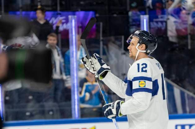 Marko Anttila 12, FIN after the 2023 IIHF Ice hockey, Eishockey World Championship, WM, Weltmeisterschaft Group A match between Canada and Finland at the Nokia Arena on 25. May 2023 in Tampere, Finland. (Tomi Hänninen Newspix24)  Copyright: xTomixHänninenx np24252057982