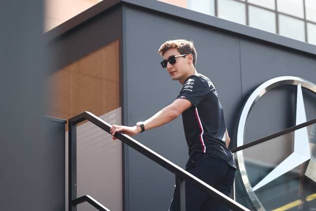 F1 Grand Prix Of Monaco Previews George Russell of Mercedes ahead of the Formula 1 Grand Prix of Monaco at Circuit de Monaco in Monaco on May 25, 2023. Monaco Monaco  Copyright: xJakubxPorzyckix originalFilename:porzycki-f1grandp230525_npMEz.jpg