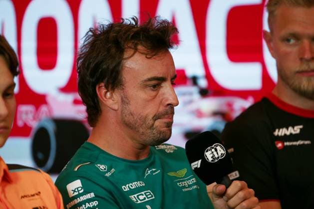 Formula 1 Championship - 2023 Grand Prix De Monaco - Thursday - Ambient and press conference, PK, Pressekonferenz Charles Leclerc (MON) Ferrari F1-23 during 2023 Grand Prix De Monaco - Thursday - Ambient and Press Conference, Formula 1 Championship in Montecarlo, Principality of Monaco, May 25 2023 Montecarlo Circuit de Monaco Principality of Monaco Copyright: xAlessioxDexMarcox xLiveMediax LPS_949081