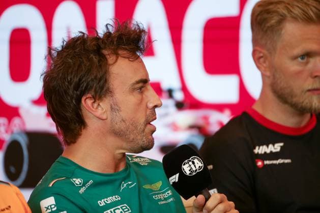 Formula 1 Championship - 2023 Grand Prix De Monaco - Thursday - Ambient and press conference, PK, Pressekonferenz Charles Leclerc (MON) Ferrari F1-23 during 2023 Grand Prix De Monaco - Thursday - Ambient and Press Conference, Formula 1 Championship in Montecarlo, Principality of Monaco, May 25 2023 Montecarlo Circuit de Monaco Principality of Monaco Copyright: xAlessioxDexMarcox xLiveMediax LPS_949084
