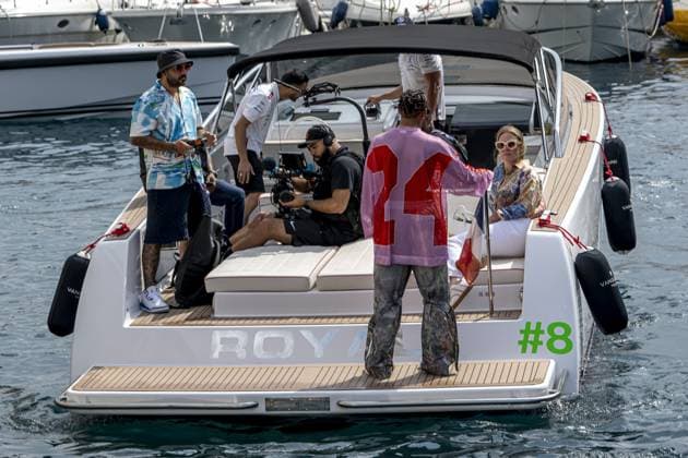 Monaco - 25-05-2023, Circuit de Monaco, Lewis Hamilton at the Formula 1 Monaco Grand Prix 2023 Thursday Formula 1 Monaco Grand Prix 2023 Thursday  x21098192x Copyright: