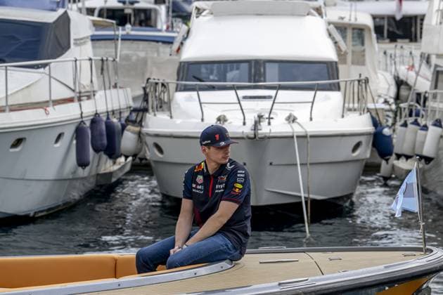 Monaco - 25-05-2023, Circuit de Monaco, Max Verstappen at the Formula 1 Monaco Grand Prix 2023 Thursday Formula 1 Monaco Grand Prix 2023 Thursday  x21098209x Copyright: