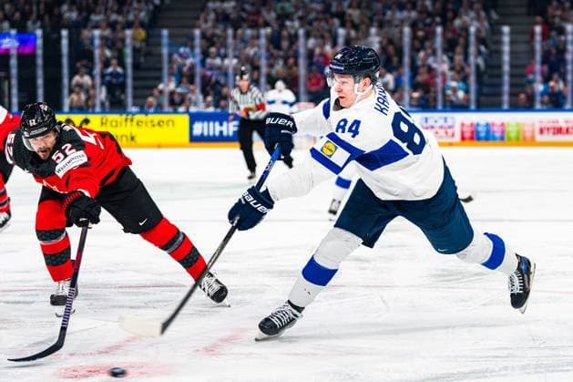 Quarterfinal match between Canada and Finland at the IIHF Ice hockey, Eishockey World Championship, WM, Weltmeisterschaft 2023 in Tampere, Finland, 25 May 2023. Photo by Petri Saarelainen All Over Press  1.04120663