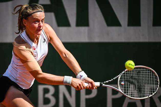 May 26, 2023, Paris, France, France: Alice ROBBE of France during the fifth qualifying day of Roland-Garros 2023, French Open 2023, Grand Slam tennis tournament at the Roland-Garros Stadium on May 26, 2023 in Paris, France. Paris France - ZUMAm308 20230526_zsp_m308_003 Copyright: xMatthieuxMirvillex