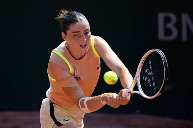 Elsa Jacquemot ( FRA ) TENNIS : Roland Garros 2023 - Internationaux de France - 26 05 2023 FedericoPestellini Panoramic 
