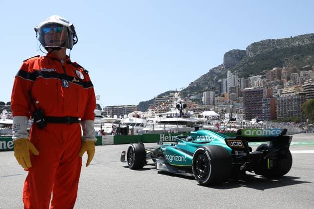 F1 Grand Prix Of Monaco Practice 1 Lance Stroll of Aston Martin Aramco during first practice ahead of the Formula 1 Grand Prix of Monaco at Circuit de Monaco in Monaco on May 26, 2023. Monaco Monaco  Copyright: xJakubxPorzyckix originalFilename:porzycki-f1grandp230526_npYfC.jpg