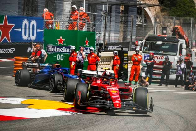 55 Carlos Sainz ESP, Scuderia Ferrari , F1 Grand Prix of Monaco at Circuit de Monaco on May 26, 2023 in Monte Carlo, Monaco Photo by HOCH ZWEI Monte Carlo Monaco