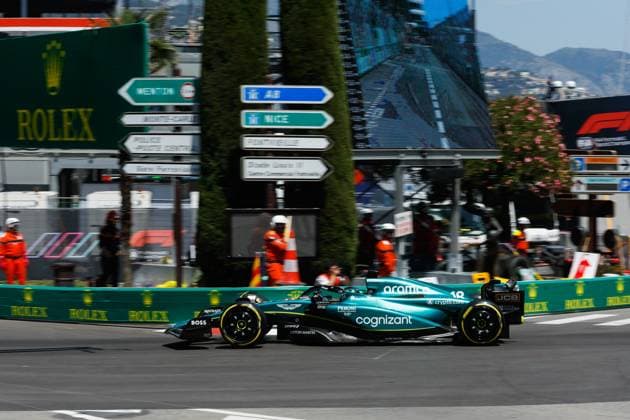 18 Lance Stroll CAN, Aston Martin Aramco Cognizant F1 Team , F1 Grand Prix of Monaco at Circuit de Monaco on May 26, 2023 in Monte Carlo, Monaco Photo by HOCH ZWEI Monte Carlo Monaco