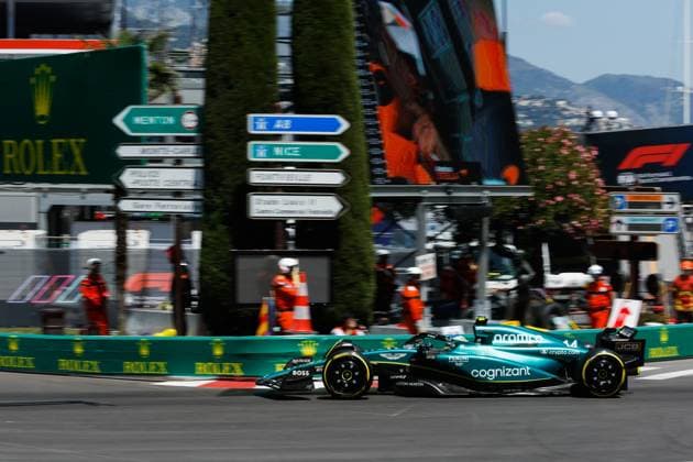 14 Fernando Alonso ESP, Aston Martin Aramco Cognizant F1 Team , F1 Grand Prix of Monaco at Circuit de Monaco on May 26, 2023 in Monte Carlo, Monaco Photo by HOCH ZWEI Monte Carlo Monaco