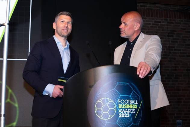 Football, Thomas Hitzlsperger receives Football Business Award in London