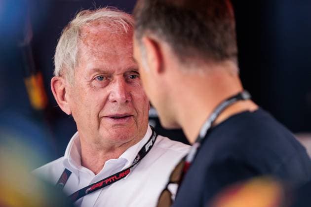 Oliver Mintzlaff CEO Corporate Projects and Investments Member of the three-man management team of Red Bull GmbH with Helmut Marko Red Bull Motorsport Consultant , Monaco Grand Prix, Motorsport, Formula 1, 2023 season, 26 05 2023 Monaco Grand Prix, Motorsport, Formula 1, 2023 season, 26 05 2023 Copyright: xEibner-Pressefoto AlexanderxNeisx EP_ANS