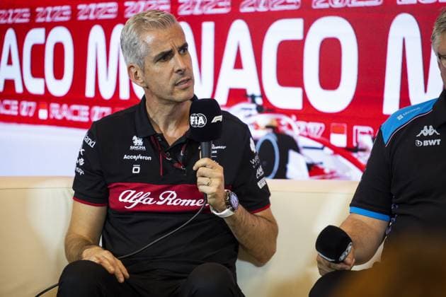 ALUNNI BRAVI Alessandro (ita), Managing Director of Sauber Group & Team Representative, portrait, press conference, PK, Pressekonferenz during the Formula 1 Grand Prix de Monaco 2023, 6th round of the 2023 Formula One World Championship, WM, Weltmeisterschaft from May 26 to 28, 2023 on the Circuit de Monaco, in Monaco - F1 - MONACO GRAND PRIX 2023 DPPI Panoramic 00123012__DE_2462