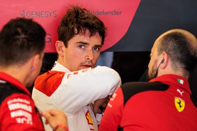 Charles Leclerc Scuderia Ferrari after practice, Monaco Grand Prix, Motorsport, Formula 1, 2023 season, 26 05 2023 Monaco Grand Prix, Motorsport, Formula 1, 2023 season, 26 05 2023 Copyright: xEibner-Pressefoto AlexanderxNeisx EP_ANS