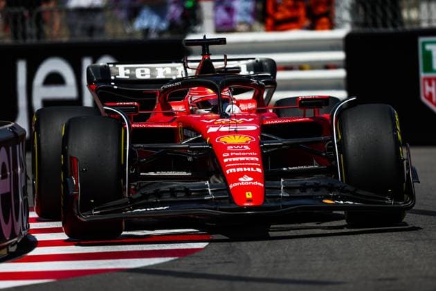 16 LECLERC Charles (mco), Scuderia Ferrari SF-23, action during the Formula 1 Grand Prix de Monaco 2023, 6th round of the 2023 Formula One World Championship, WM, Weltmeisterschaft from May 26 to 28, 2023 on the Circuit de Monaco, in Monaco - F1 - MONACO GRAND PRIX 2023 DPPI Panoramic  20230526_GOOD0946