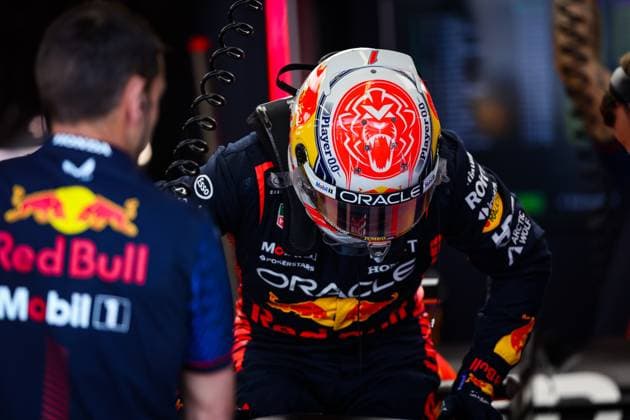 VERSTAPPEN Max (ned), Red Bull Racing RB19, portrait during the Formula 1 Grand Prix de Monaco 2023, 6th round of the 2023 Formula One World Championship, WM, Weltmeisterschaft from May 26 to 28, 2023 on the Circuit de Monaco, in Monaco - F1 - MONACO GRAND PRIX 2023 DPPI Panoramic  20230526_GOOD1107