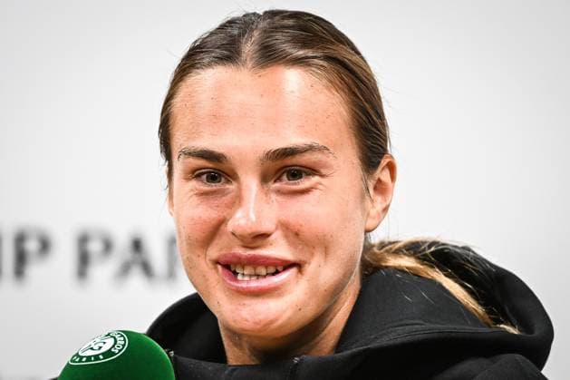 May 26, 2023, Paris, France, France: Aryna SABALENKA of Belarus during Roland-Garros 2023, French Open 2023, Grand Slam tennis tournament at the Roland-Garros Stadium on May 26, 2023 in Paris, France. Paris France - ZUMAm308 20230526_zsp_m308_025 Copyright: xMatthieuxMirvillex
