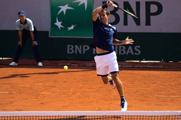 Felipe Meligeni Alves ( BRA ) - TENNIS : Roland Garros 2023 - Internationaux de France - 26 05 2023 FedericoPestellini Panoramic 