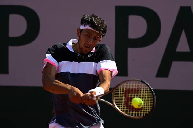 Emilio Nava ( USA ) - TENNIS : Roland Garros 2023 - Internationaux de France - 26 05 2023 FedericoPestellini Panoramic 
