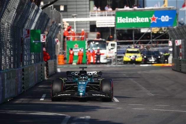 F1 Gran Prix of Monaco Lance Stroll of Aston Martin on track during practice ahead of the F1 Grand Prix of Monaco at Circuit de Monaco on May 26, 2022 in Monte-Carlo, Monaco. Monaco Monte-Carlo Monaco Copyright: xSportinfotox