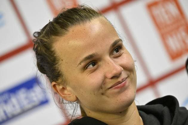 Tennis : Internationaux de Strasbourg 2023 - France- Clara Burel - France Tennis : Internationaux de Strasbourg 2023 - France - 26 05 23 ChrysleneCaillaud Panoramic 