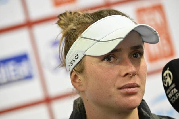 Tennis : Internationaux de Strasbourg 2023 - France- Elina Svitolina - Ukraine Tennis : Internationaux de Strasbourg 2023 - France - 26 05 23 ChrysleneCaillaud Panoramic 