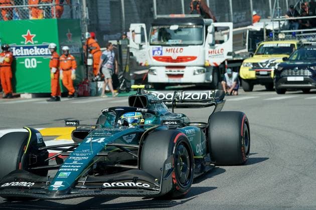 Formula 1 Grand Prix Monaco 2023 26 05 2023, Circuit de Monaco, Monte Carlo, Formula 1 Grand Prix Monaco 2023 ,in the picture Fernando Alonso ESP , Aston Martin Aramco Cognizant Formula One Team nordphotoxGmbHx xBratic nph00250