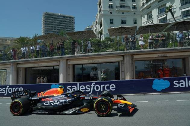 Formula 1 Grand Prix Monaco 2023 26 05 2023, Circuit de Monaco, Monte Carlo, Formula 1 Grand Prix Monaco 2023 ,in picture Sergio Perez MEX , Oracle Red Bull Racing nordphotoxGmbHx xBratic nph00250