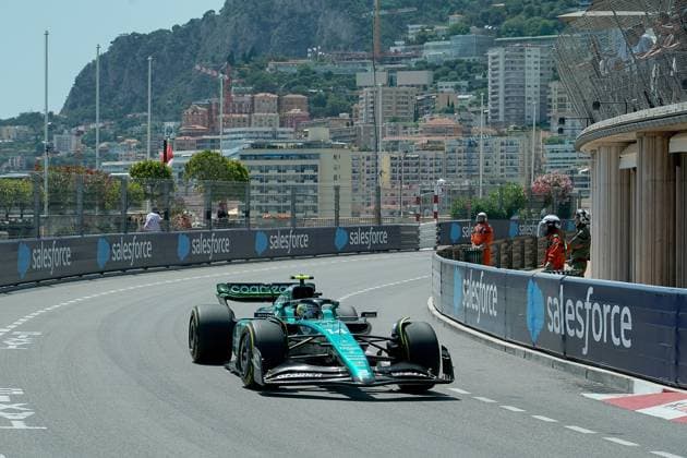 Formula 1 Grand Prix Monaco 2023 26 05 2023, Circuit de Monaco, Monte Carlo, Formula 1 Grand Prix Monaco 2023 ,in the picture Fernando Alonso ESP , Aston Martin Aramco Cognizant Formula One Team nordphotoxGmbHx xBratic nph00250