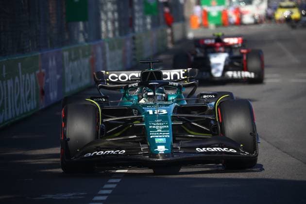 18 Lance Stroll, Aston Martin Mercedes during the Monaco GP, 25-28 May 2023 at Montecarlo, Formula 1 World Championship, WM, Weltmeisterschaft 2023.  Copyright: xFedericoxBasilex xIPAx xipa-agenx xFedericoxBasilex 0 IPA_IPA38249566