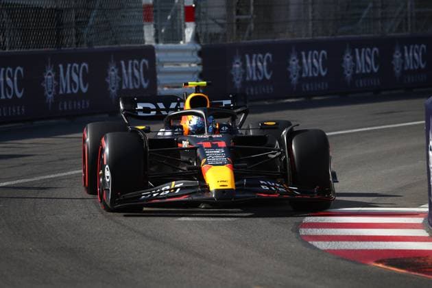 11 Sergio Perez, Red Bull Racing, Honda during the Monaco GP, 25-28 May 2023 at Montecarlo, Formula 1 World Championship, WM, Weltmeisterschaft 2023.  Copyright: xFedericoxBasilex xIPAx xipa-agenx xFedericoxBasilex 0 IPA_IPA38249587