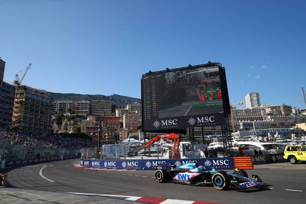 10 Pierre Gasly, Alpine during the Monaco GP, 25-28 May 2023 at Montecarlo, Formula 1 World Championship, WM, Weltmeisterschaft 2023.  Copyright: xFedericoxBasilex xIPAx xipa-agenx xFedericoxBasilex 0 IPA_IPA38249595