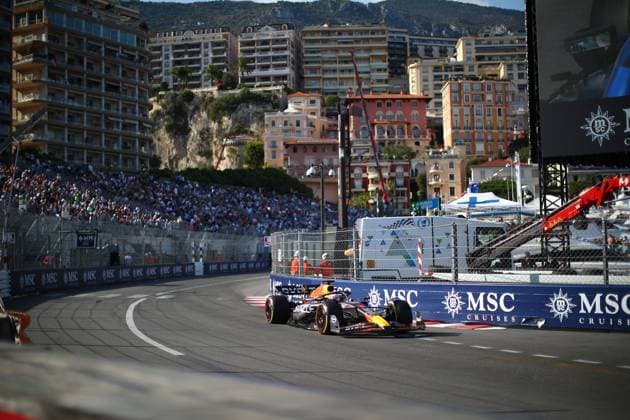 01 Max Verstappen Red Bull Racing Honda during the Monaco GP, 25-28 May 2023 at Montecarlo, Formula 1 World Championship, WM, Weltmeisterschaft 2023.  Copyright: xFedericoxBasilex xIPAx xipa-agenx xFedericoxBasilex 0 IPA_IPA38249620