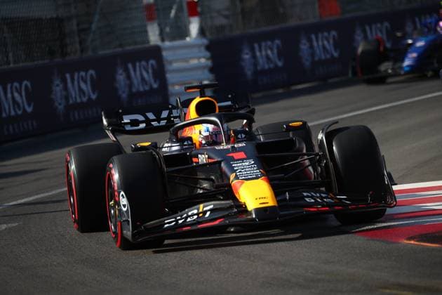 01 Max Verstappen Red Bull Racing Honda during the Monaco GP, 25-28 May 2023 at Montecarlo, Formula 1 World Championship, WM, Weltmeisterschaft 2023.  Copyright: xFedericoxBasilex xIPAx xipa-agenx xFedericoxBasilex 0 IPA_IPA38249631