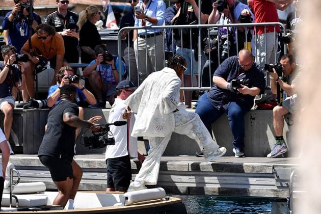 Formula 1 Grand Prix Monaco 2023 26 05 2023, Circuit de Monaco, Monte Carlo, Formula 1 Grand Prix Monaco 2023 ,in the picture Lewis Hamilton GBR , Mercedes AMG Petronas Formula One Team nordphotoxGmbHx xBratic nph00250