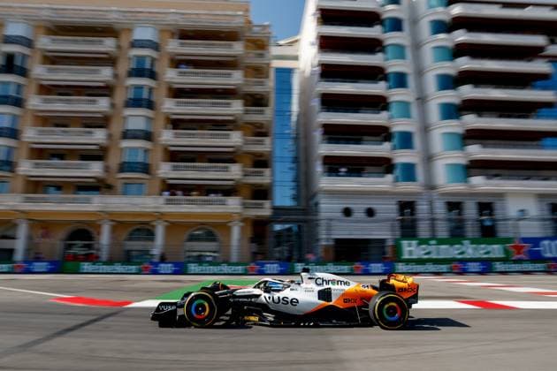 81 Oscar Piastri AUS, McLaren F1 Team , F1 Grand Prix of Monaco at Circuit de Monaco on May 26, 2023 in Monte Carlo, Monaco Photo by HOCH ZWEI Monte Carlo Monaco