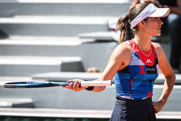 May 26, 2023, Paris, France, France: Mirjam BJORKLUND of Sweden during the fifth qualifying day of Roland-Garros 2023, French Open 2023, Grand Slam tennis tournament at the Roland-Garros Stadium on May 26, 2023 in Paris, France. Paris France - ZUMAm308 20230526_zsp_m308_035 Copyright: xMatthieuxMirvillex