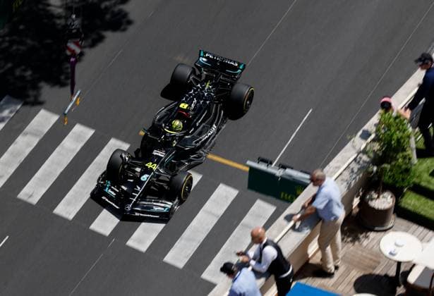 44 HAMILTON Lewis (gbr), Mercedes AMG F1 Team W14, action during the Formula 1 Grand Prix de Monaco 2023, 6th round of the 2023 Formula One World Championship, WM, Weltmeisterschaft from May 26 to 28, 2023 on the Circuit de Monaco, in Monaco - F1 - MONACO GRAND PRIX 2023 DPPI Panoramic  F12023GP07MCO_JK027905