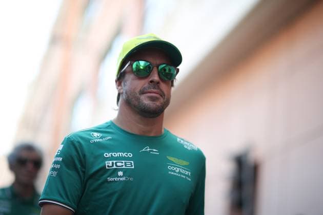 14 Fernando Alonso, Aston Martin Mercedes during the Monaco GP, 25-28 May 2023 at Montecarlo, Formula 1 World Championship, WM, Weltmeisterschaft 2023.  Copyright: xFedericoxBasilex xIPAx xipa-agenx xFedericoxBasilex 0 IPA_IPA38264612