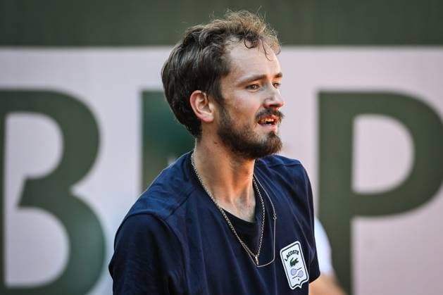 May 27, 2023, Paris, France, France: Daniil MEDVEDEV of Russia during a training session of Roland-Garros 2023, French Open 2023, Grand Slam tennis tournament at the Roland-Garros Stadium on May 27, 2023 in Paris, France. Paris France - ZUMAm308 20230527_zsp_m308_001 Copyright: xMatthieuxMirvillex