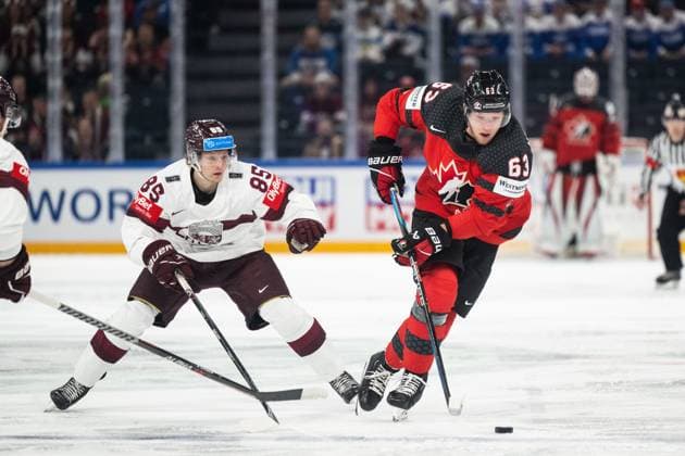 Ice hockey, World Cup, Canada - Latvia
