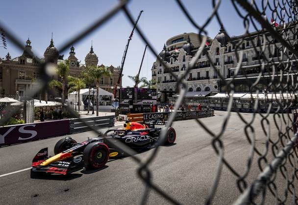 MONACO - Max Verstappen (Red Bull Racing) during the 3rd free practice for the Monaco Grand Prix. ANP REMKO DE WAAL F1 Grand Prix of Monaco - Practice 2023 xVIxANPxSportx xxANPxIVx 470312264 originalFilename: 470312264.jpg