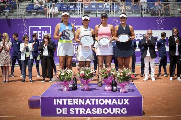 Tennis, WTA Tournament in Strasbourg