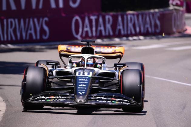 Formula 1 Championship - 2023 Grand Prix De Monaco - Saturday - Free Practice 3 and Qualify Oscar Piastri of McLaren F1 Team drive his single-seater during free practice Monaco GP, in Monaco-Ville, Port du Monaco, Monaco, , 27 05 23 Montecarlo Circuit de Monaco Principality of Monaco Copyright: xAndreaxDiodatox xLiveMediax LPS_950404
